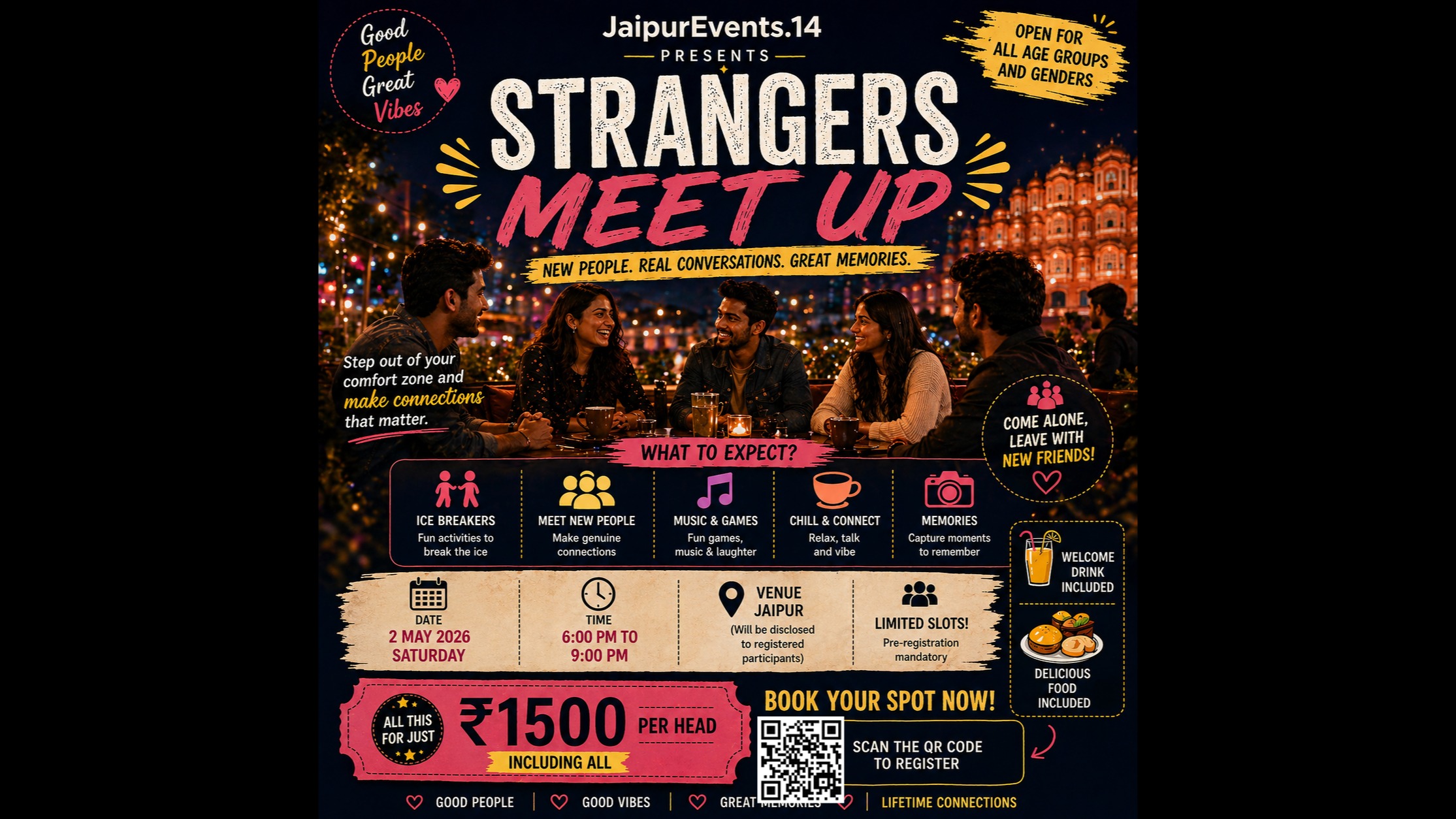 Strangers Meet Up Jaipur