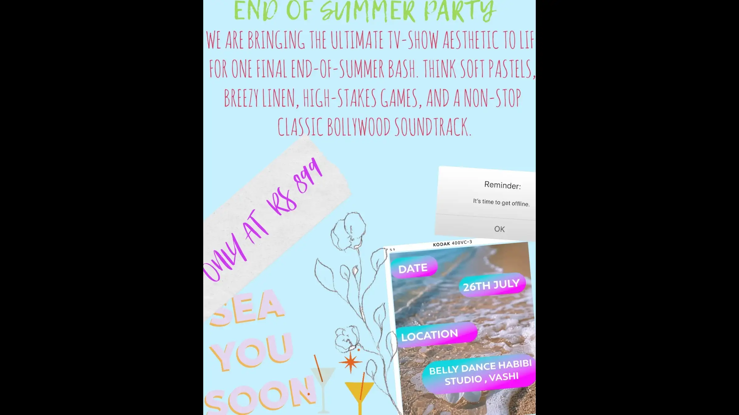 End of summer party