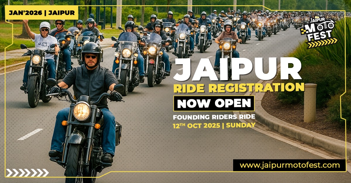 Founding Riders Ride - Jaipur (Jaipur Moto Fest)