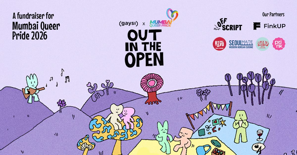 🌈 Gaysi Family X Mumbai Queer Pride presents: OUT IN THE OPEN — A Queer Picnic Mixer 🌈