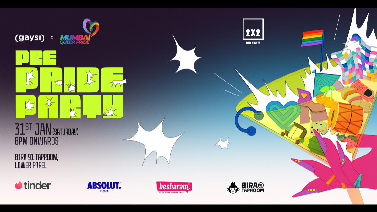 Post Pride Party By Gaysi Family, Supporting Mumbai Queer Pride 2026