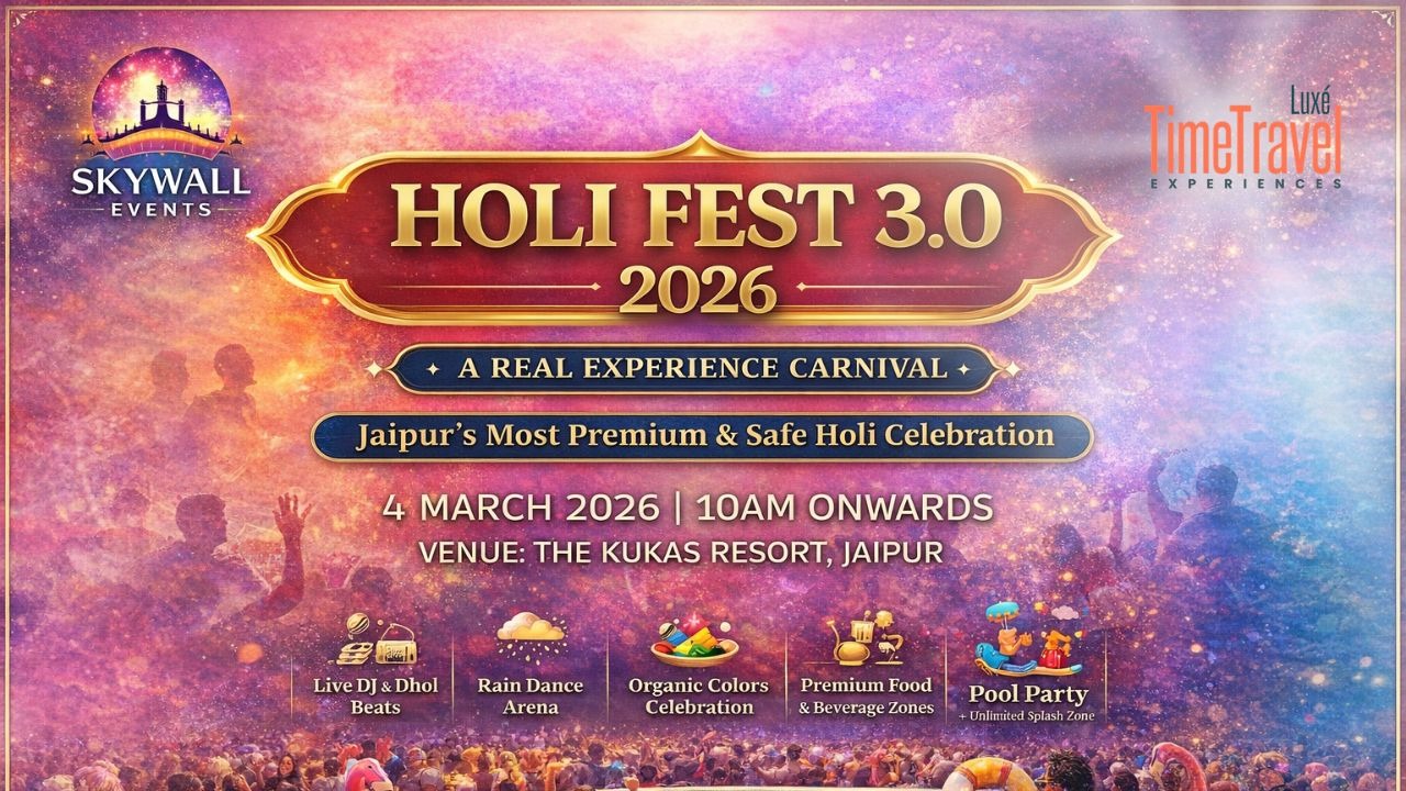 Holi Fest 3.0 2026- Real Experience Carnival