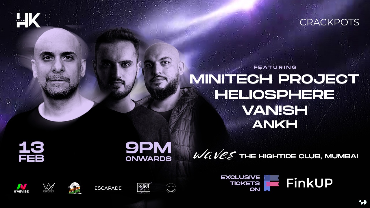 Minitech Project, Heliosphere, Van!sh & Ankh at Waves