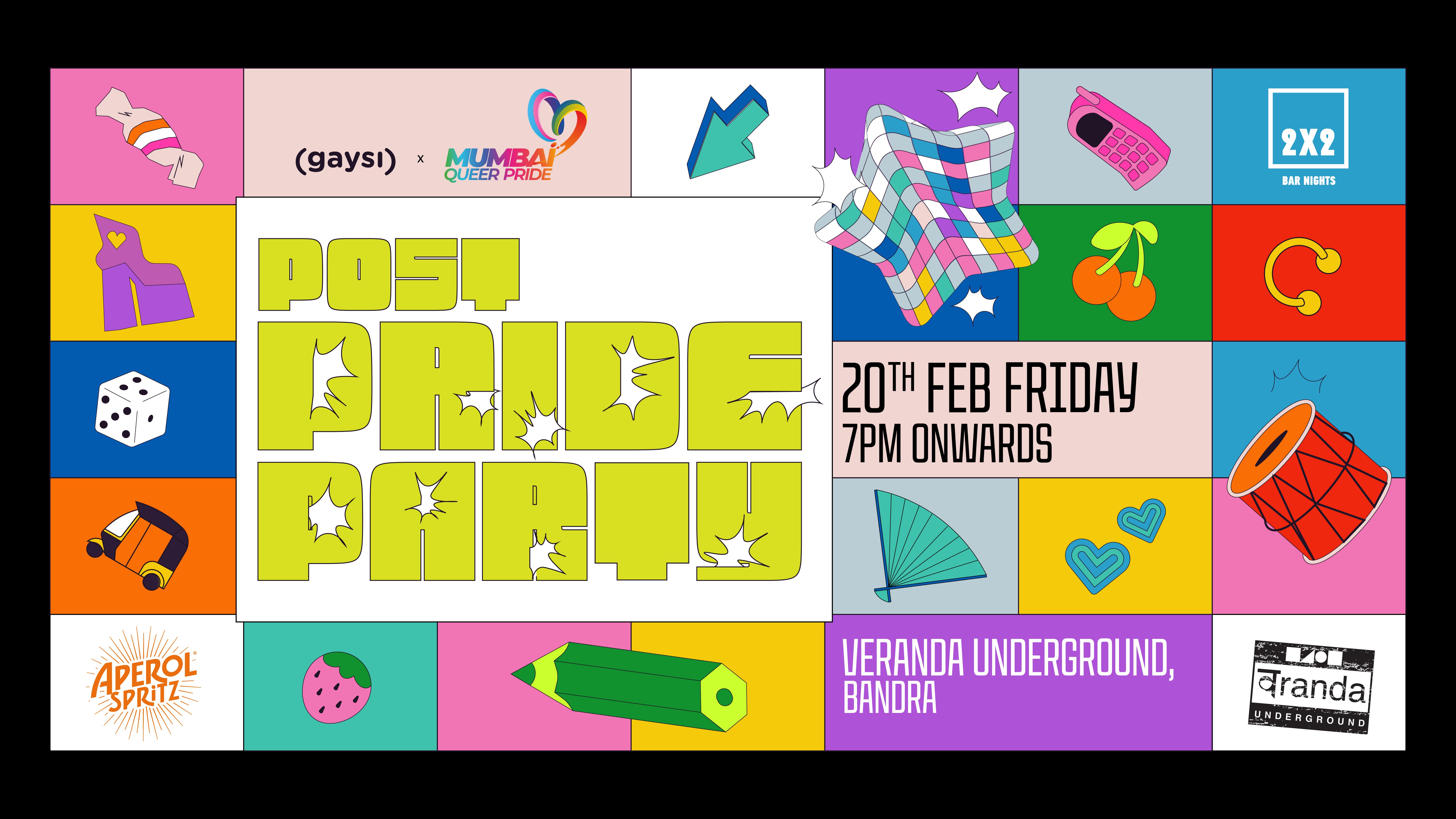 Post Pride Party By Gaysi Family, Supporting Mumbai Queer Pride 2026